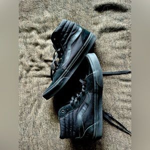Men’s Black Hightop Vans